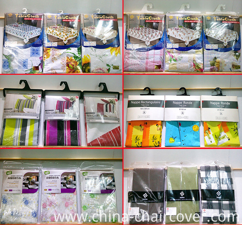 PVC Printed Transparent Tablecloths in Roll Hot Sales
